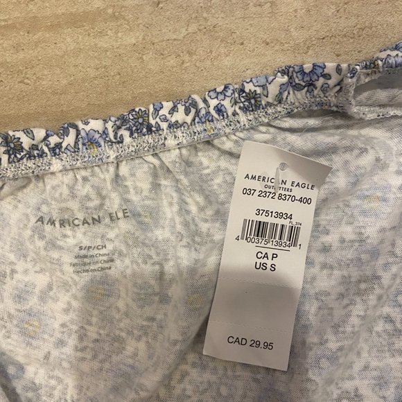 Floral square neck blouse - Picture 3 of 4